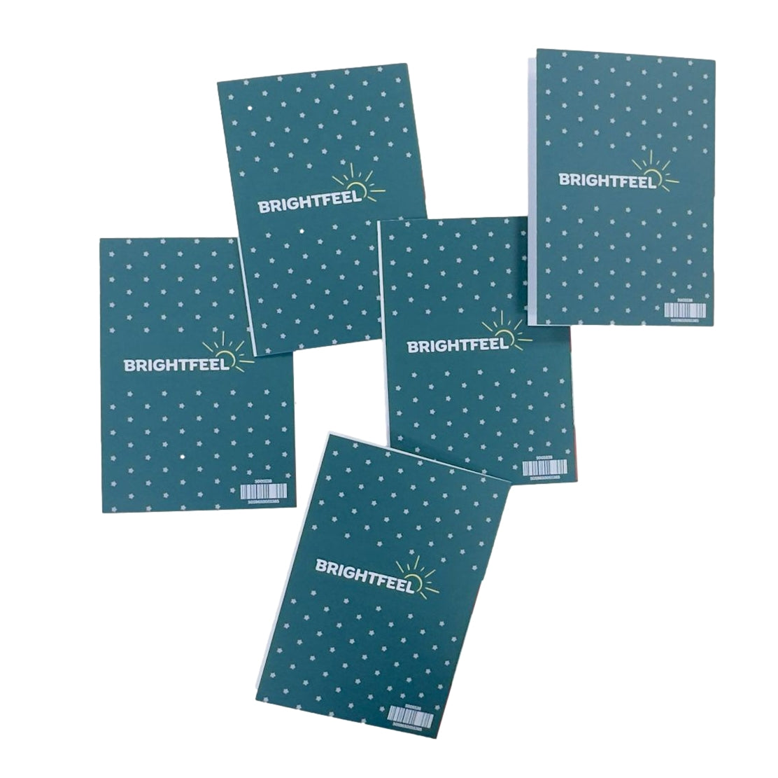 Pack of 20 Santa Small Blank Christmas Thank You Cards with Envelopes