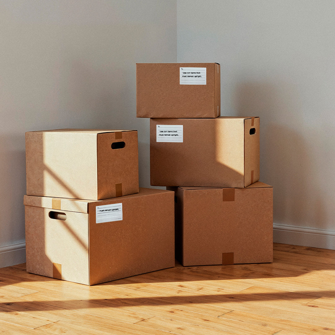 Pack of 144 Self Adhesive Parcel Labels 70x105mm