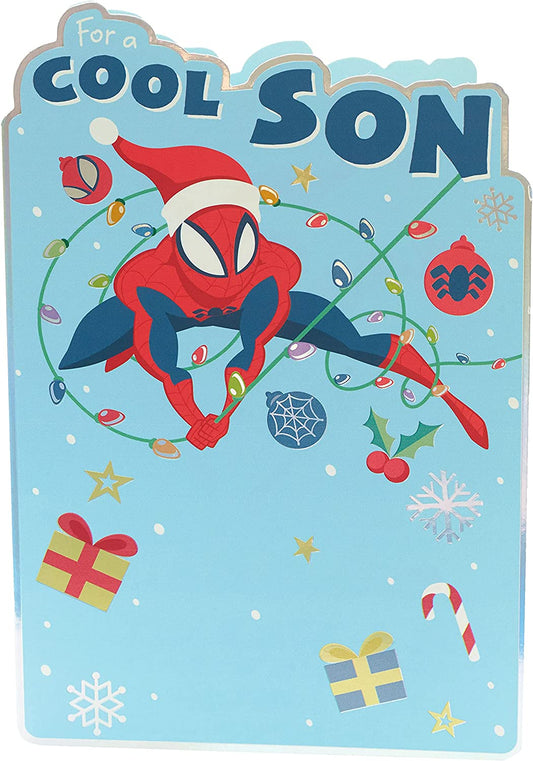 Marvel Spider-Man Cool Son Christmas Card