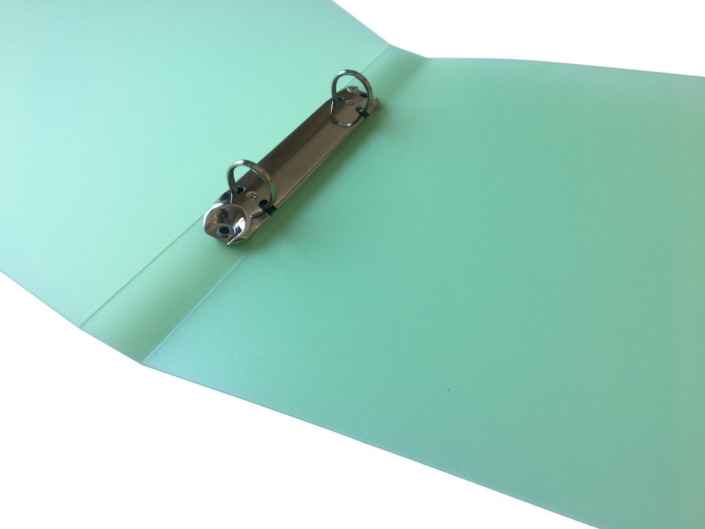 A5 Slim Green Translucent Ringbinder