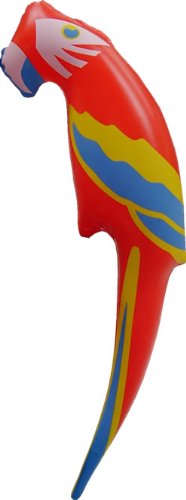 Pack of 3 Inflatable Parrot 48cm