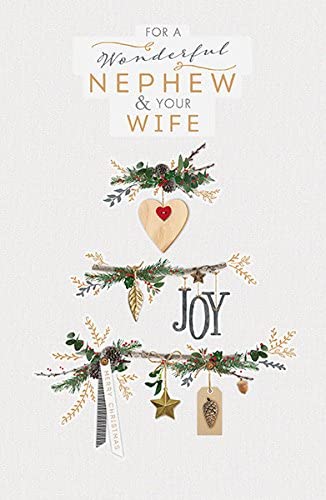 Nephew & Your Wife Christmas Card