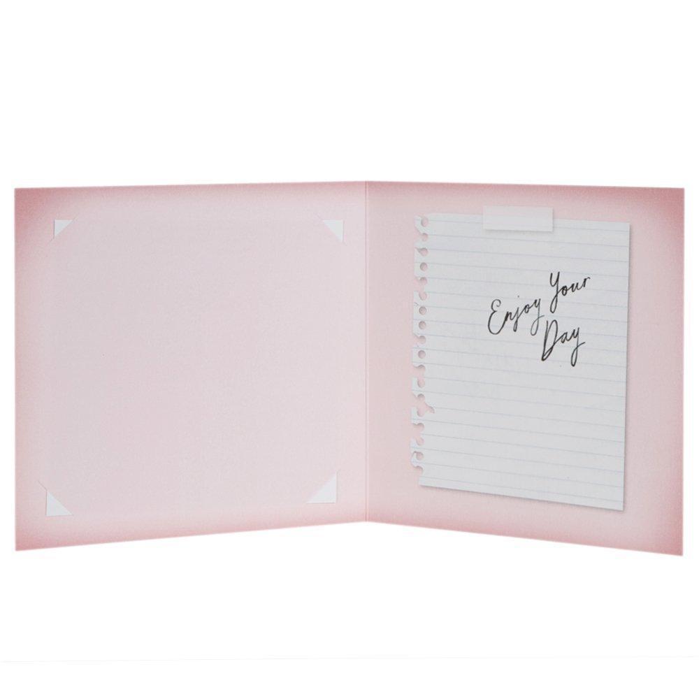 'Contemporary Keepsake' Medium Square Mother's Day Card