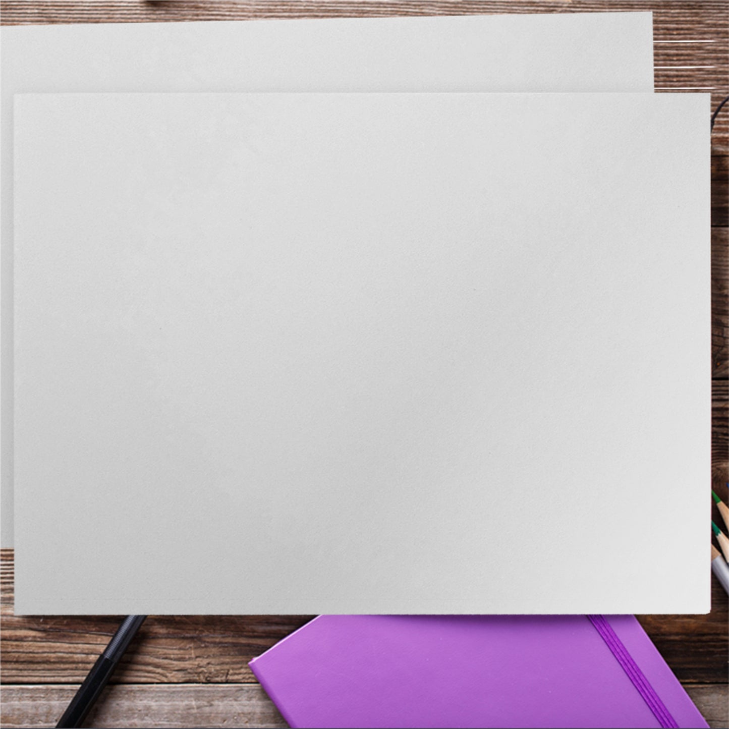 Pack of 12 A4 Blotting Paper Sheets by Janrax