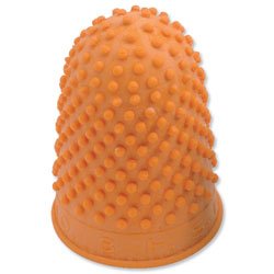 Q-Connect Thimblettes Size 3 Orange