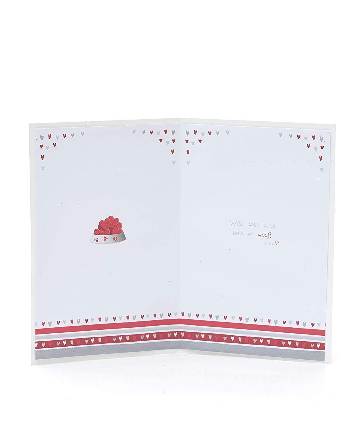 From Your Dog Super Cute Boofle Valentine's Day Card