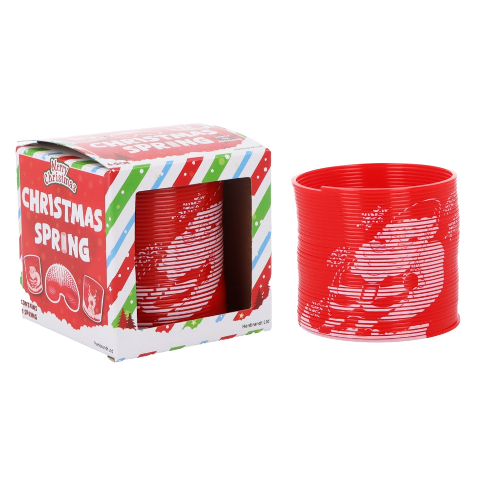 Single Red Christmas Spring 6.5cm