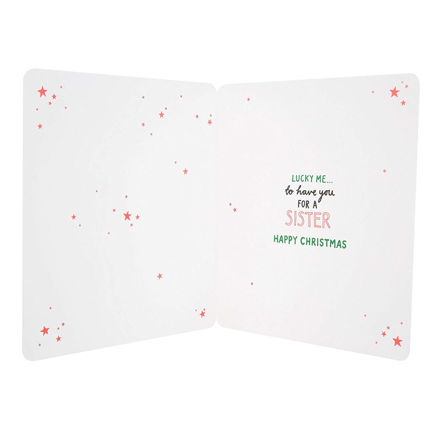 Sister "Lucky To Have You" Birthday Card