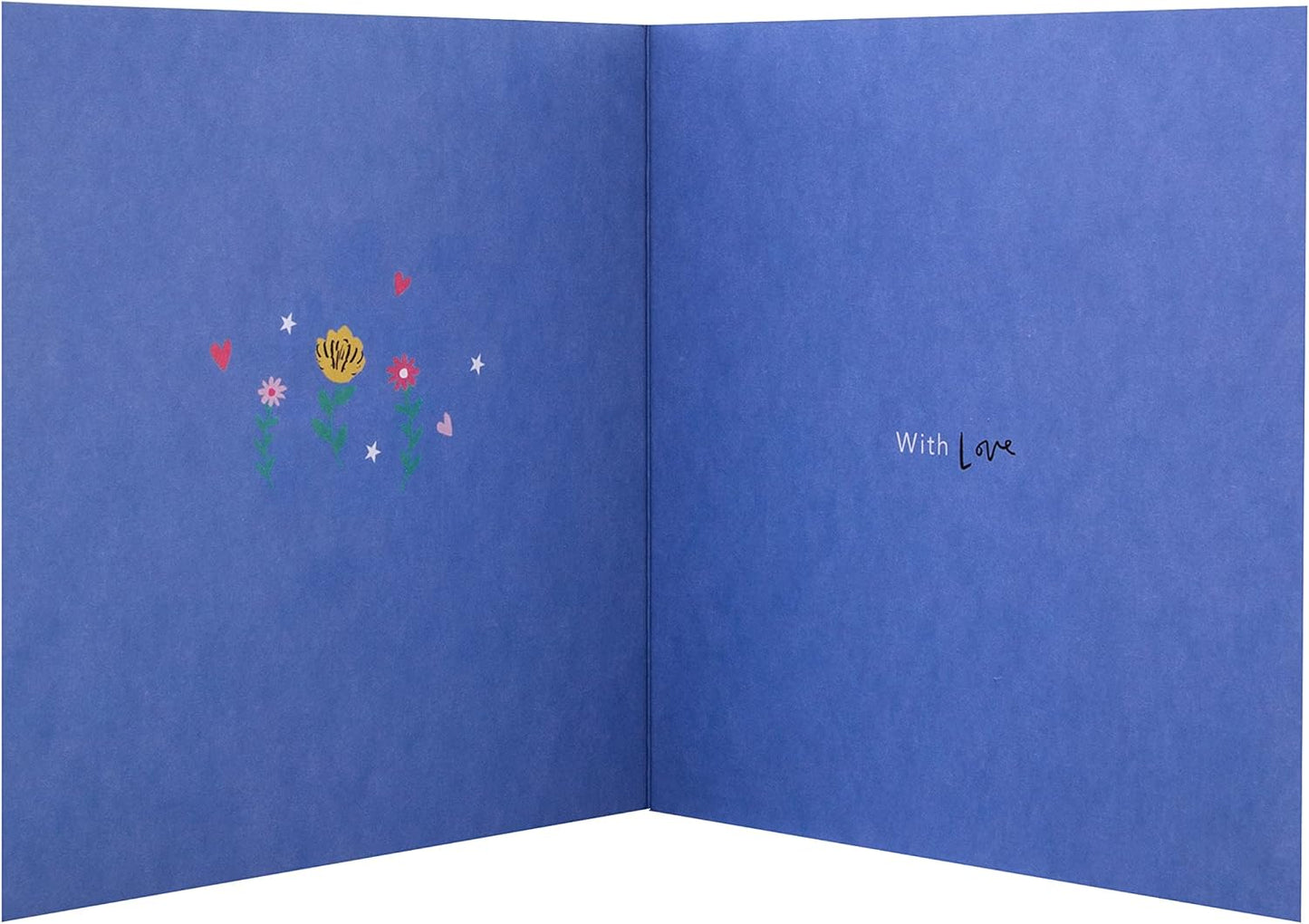 Contemporary Flowers Design Grandma Mother's Day Card