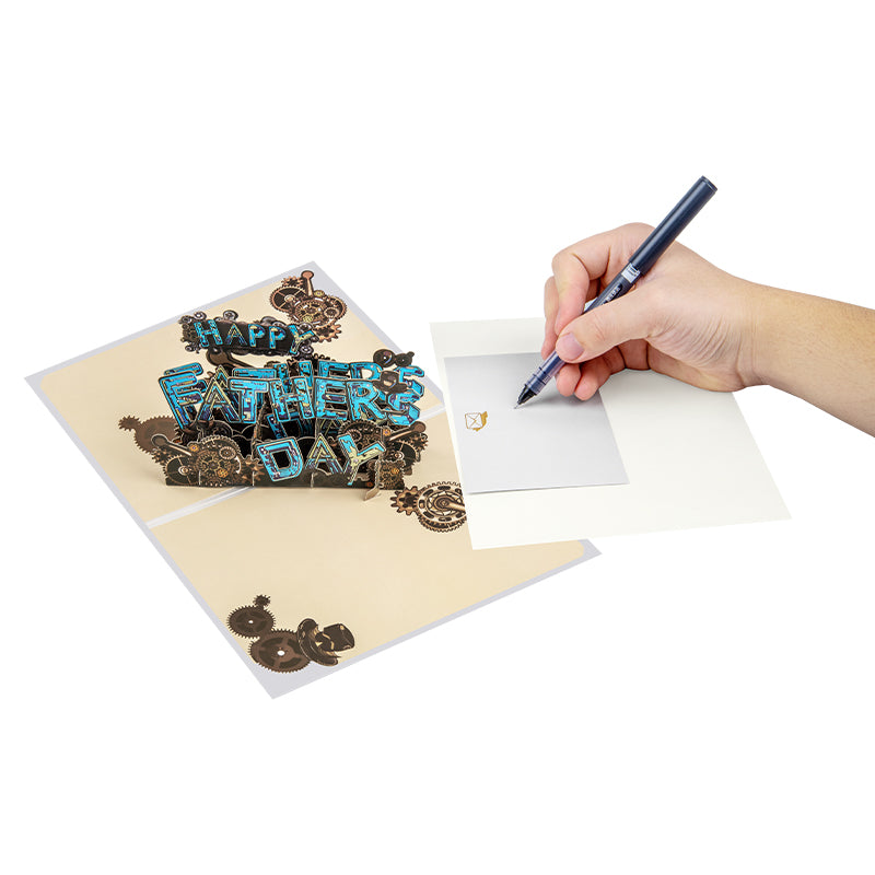 Master of Tools Mechanical 3D Pop Up Father’s Day Card
