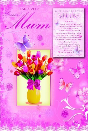 With Love For You Mum Keepsake Treasures Card