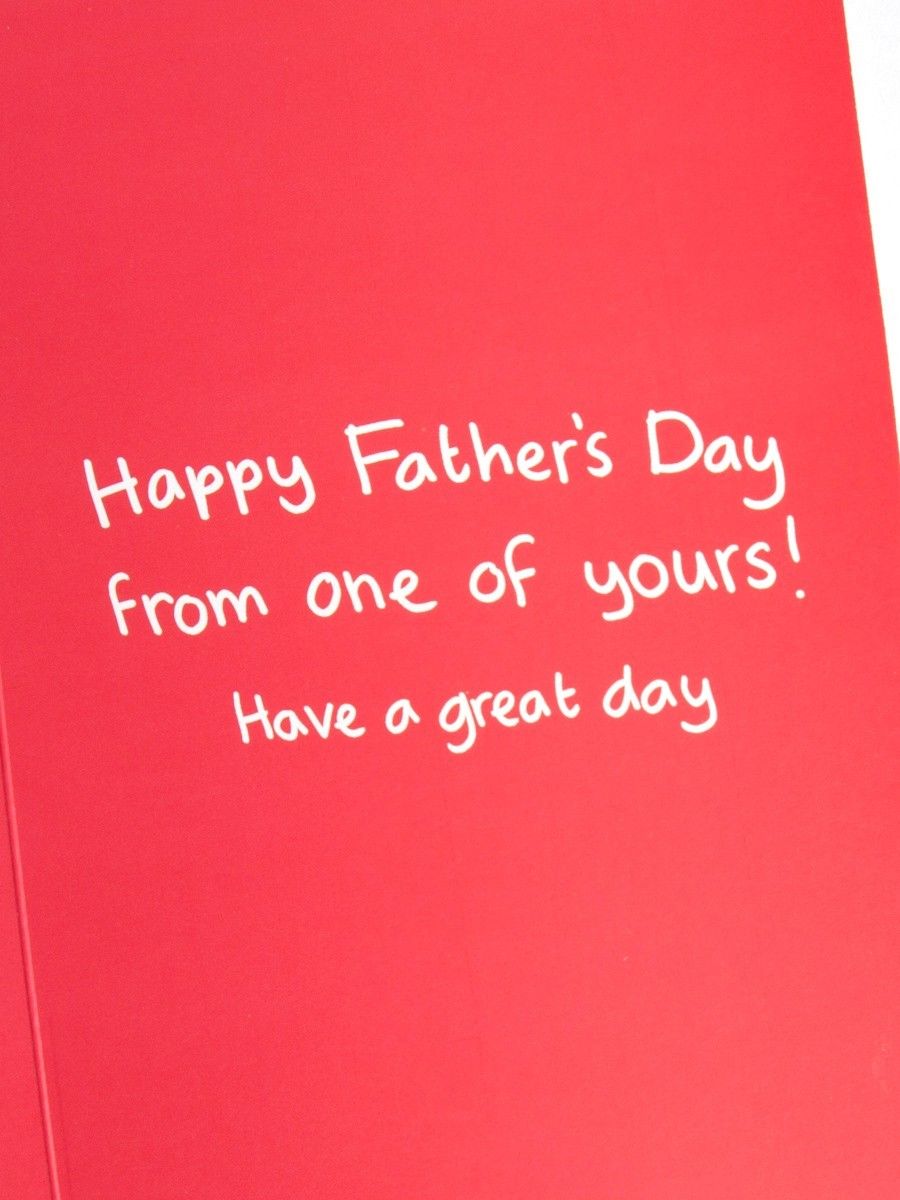 Dad Everyone Has Their Little Problems Father's Day Card 
