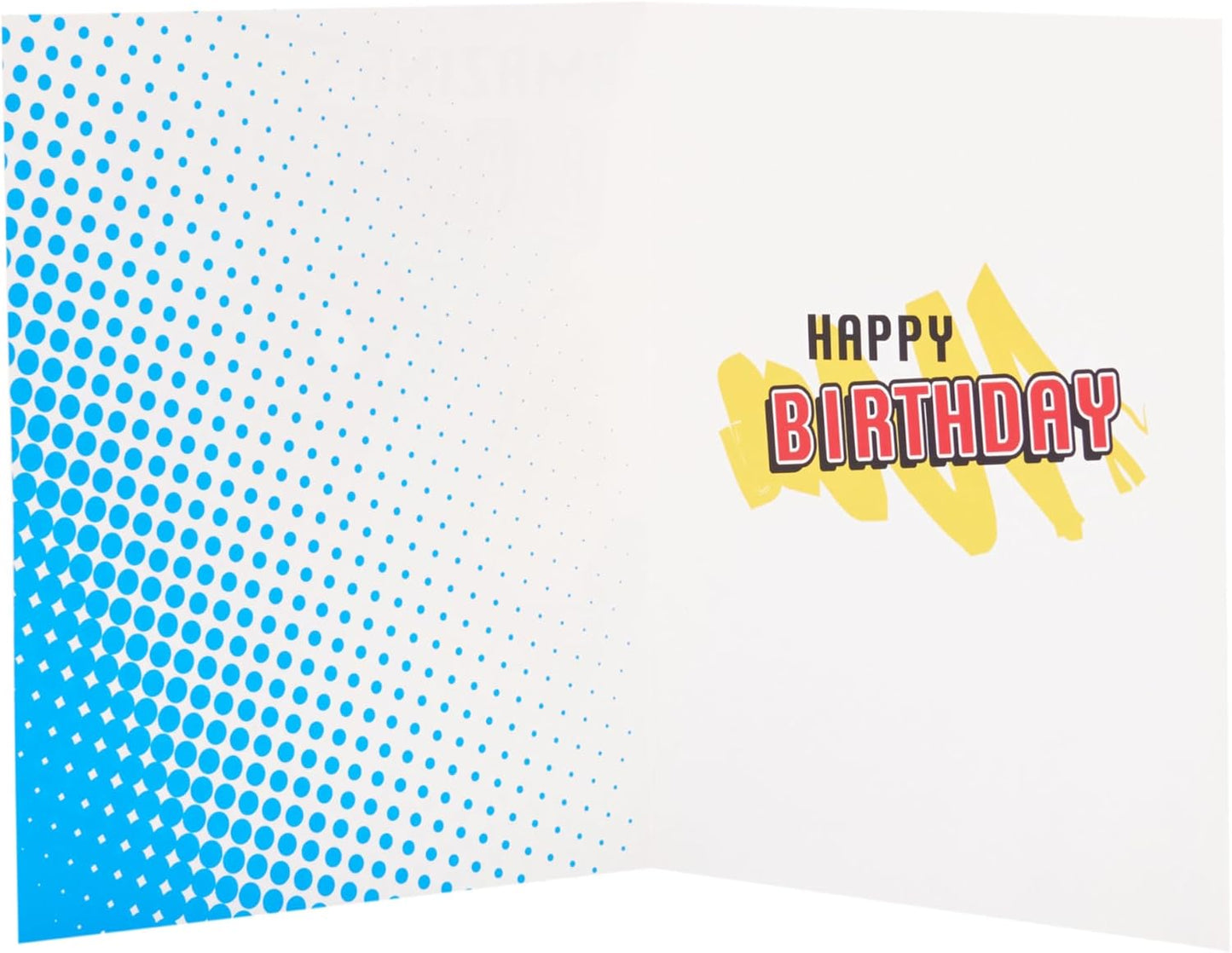 Marvel Spider-Man Classic Comic Design Brother Birthday Card