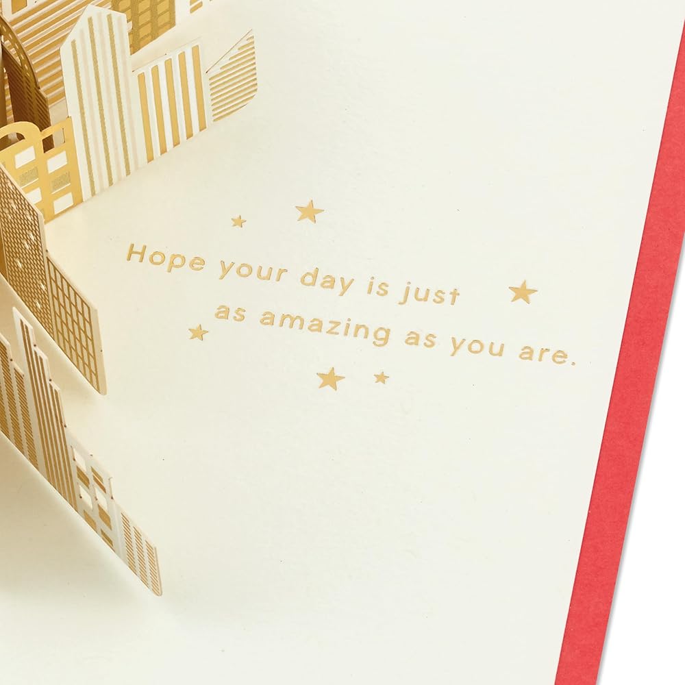 DC Comics Superman 3D & Pop Up Any Occasion Card Birthday Father's Day