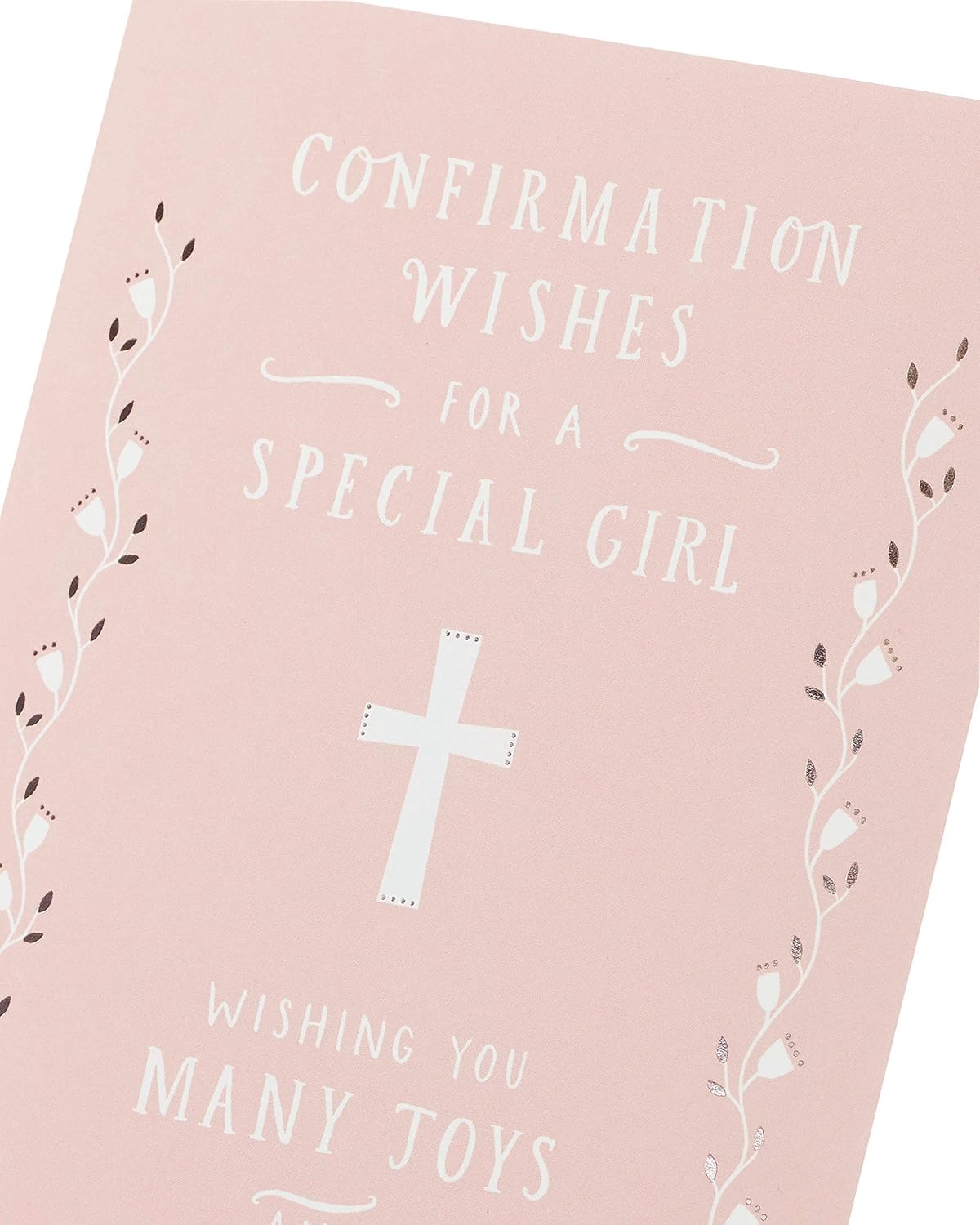 For a Special Girl Confirmation Congratulations Card