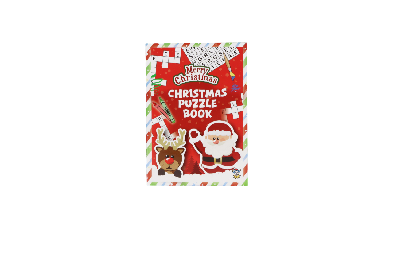 Mini Christmas Puzzle Book