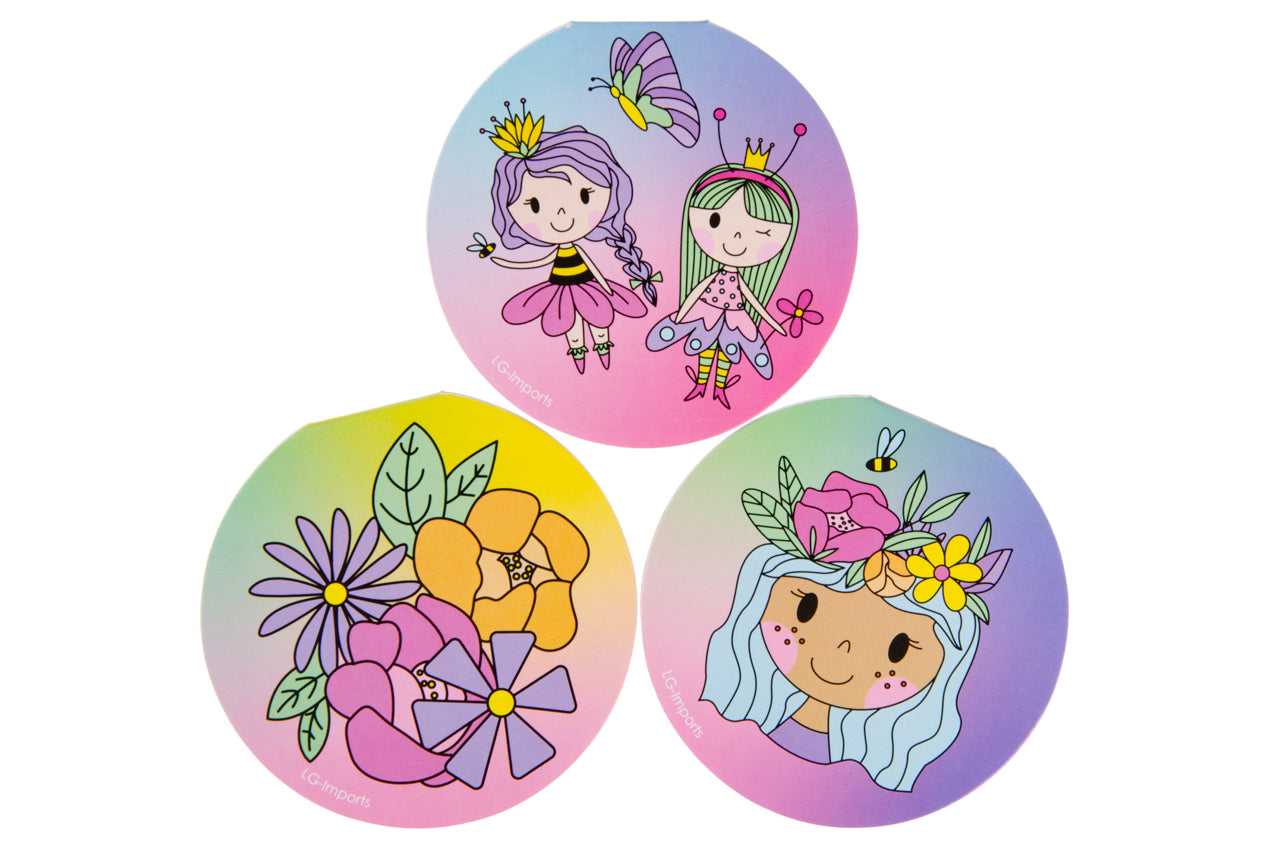 Single Round Princess Design Notebook 8cm