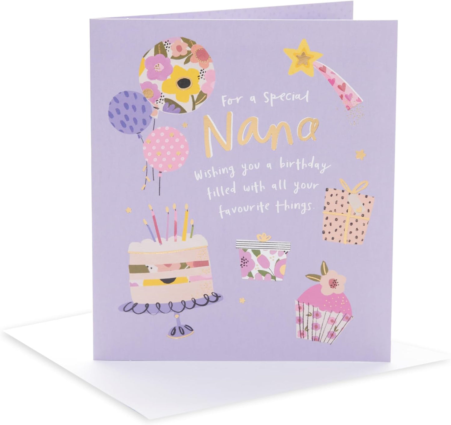 Favourite Things Design Nana Birthday Card