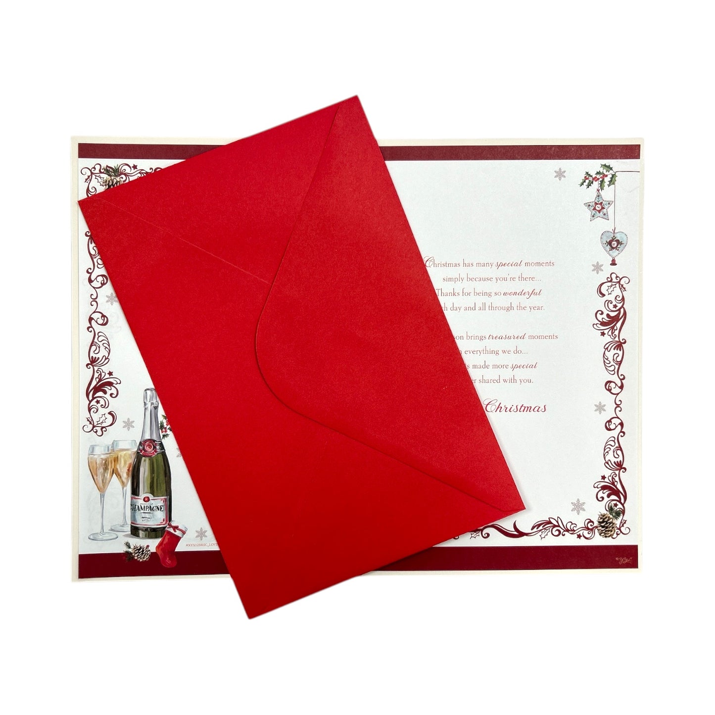 Celebration Design With Love to My Wife Christmas Card