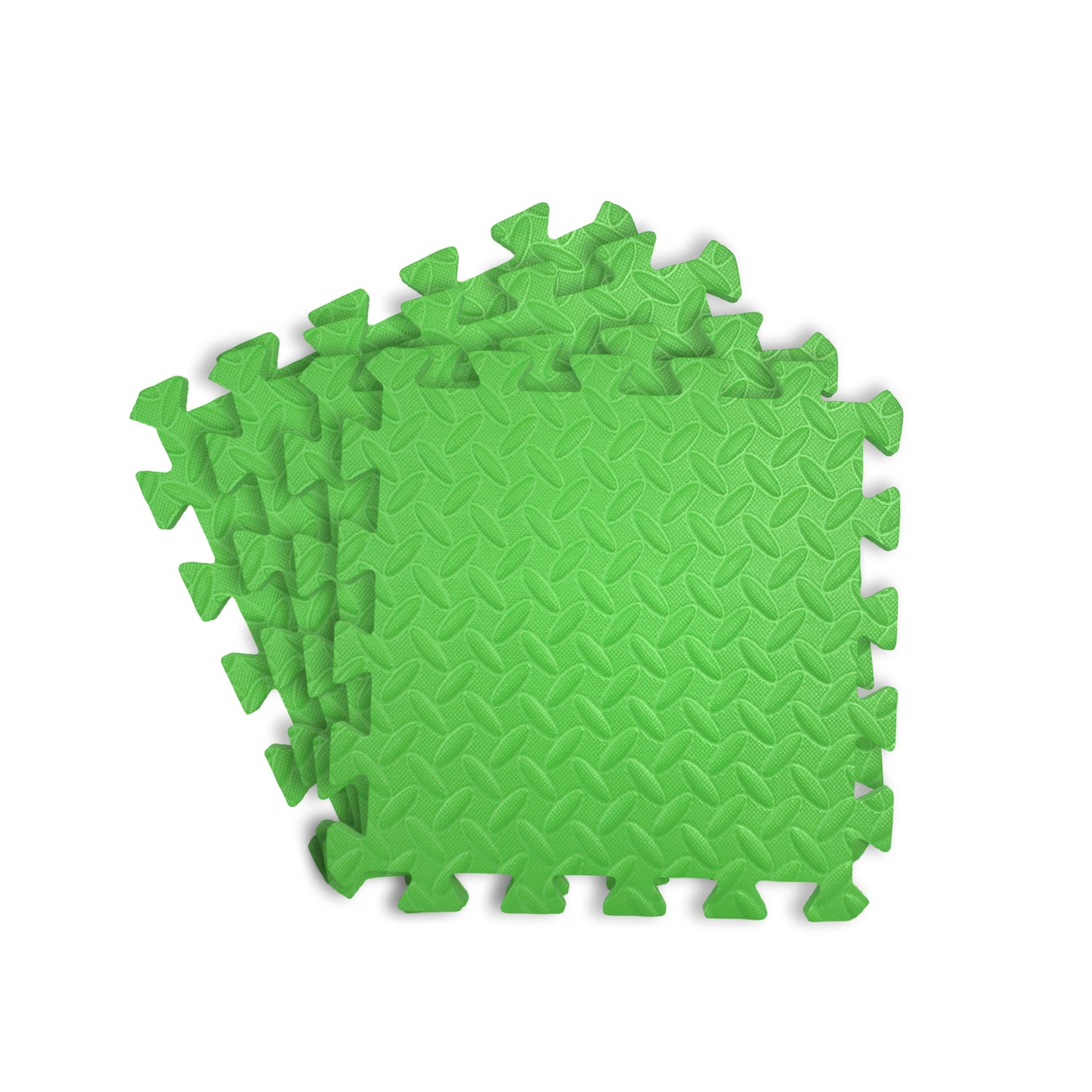 Pack of 20 30x30cm Green Coloured 1cm Thick EVA Foam Mats