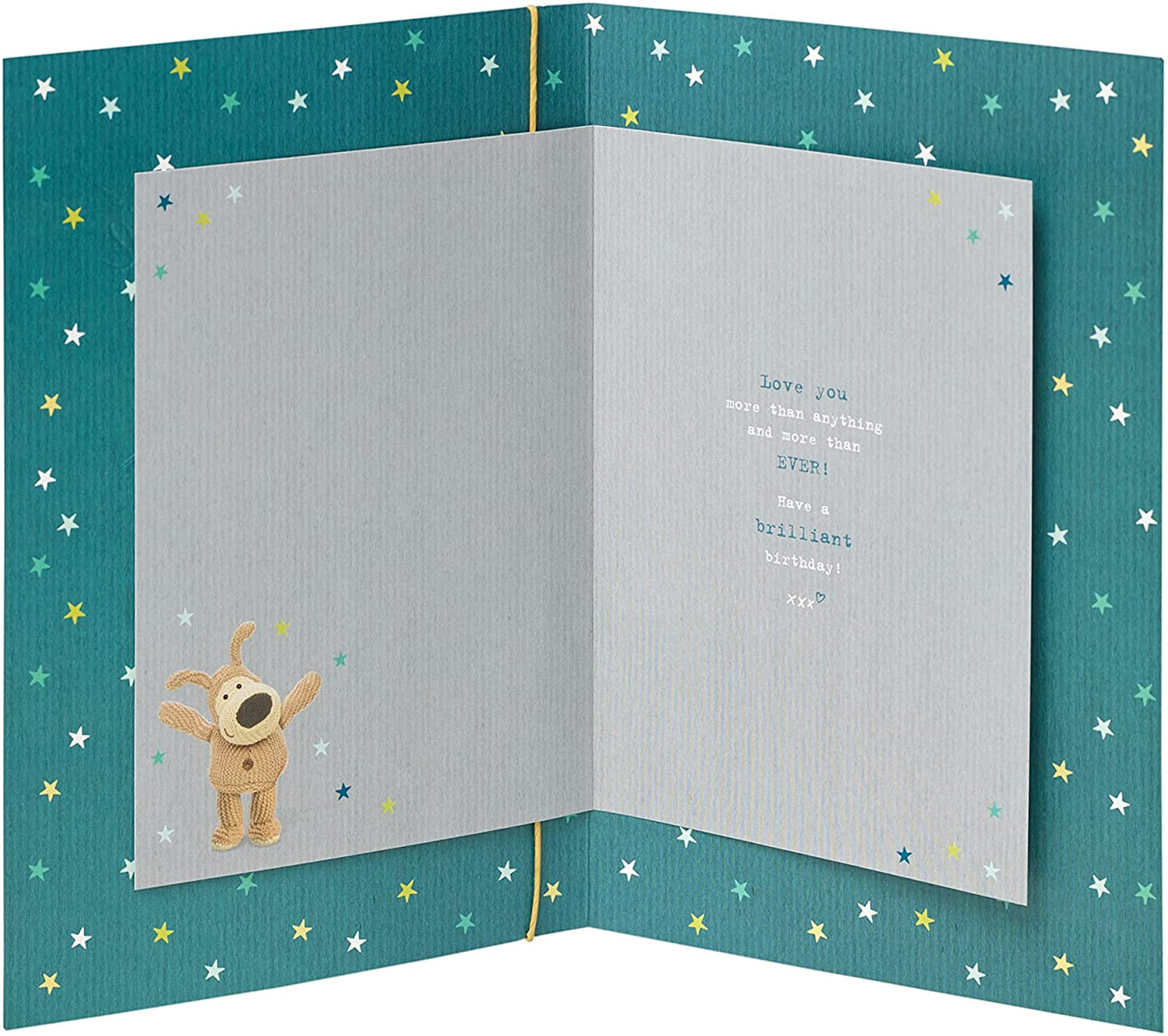 Boofle 3D Best Fiance Birthday Card