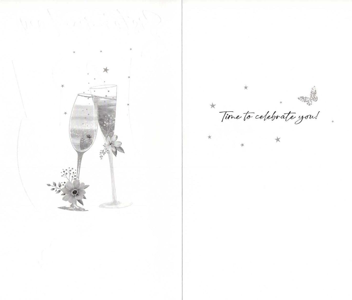 Embellished Cocktails Sister-In-Law Birthday Card