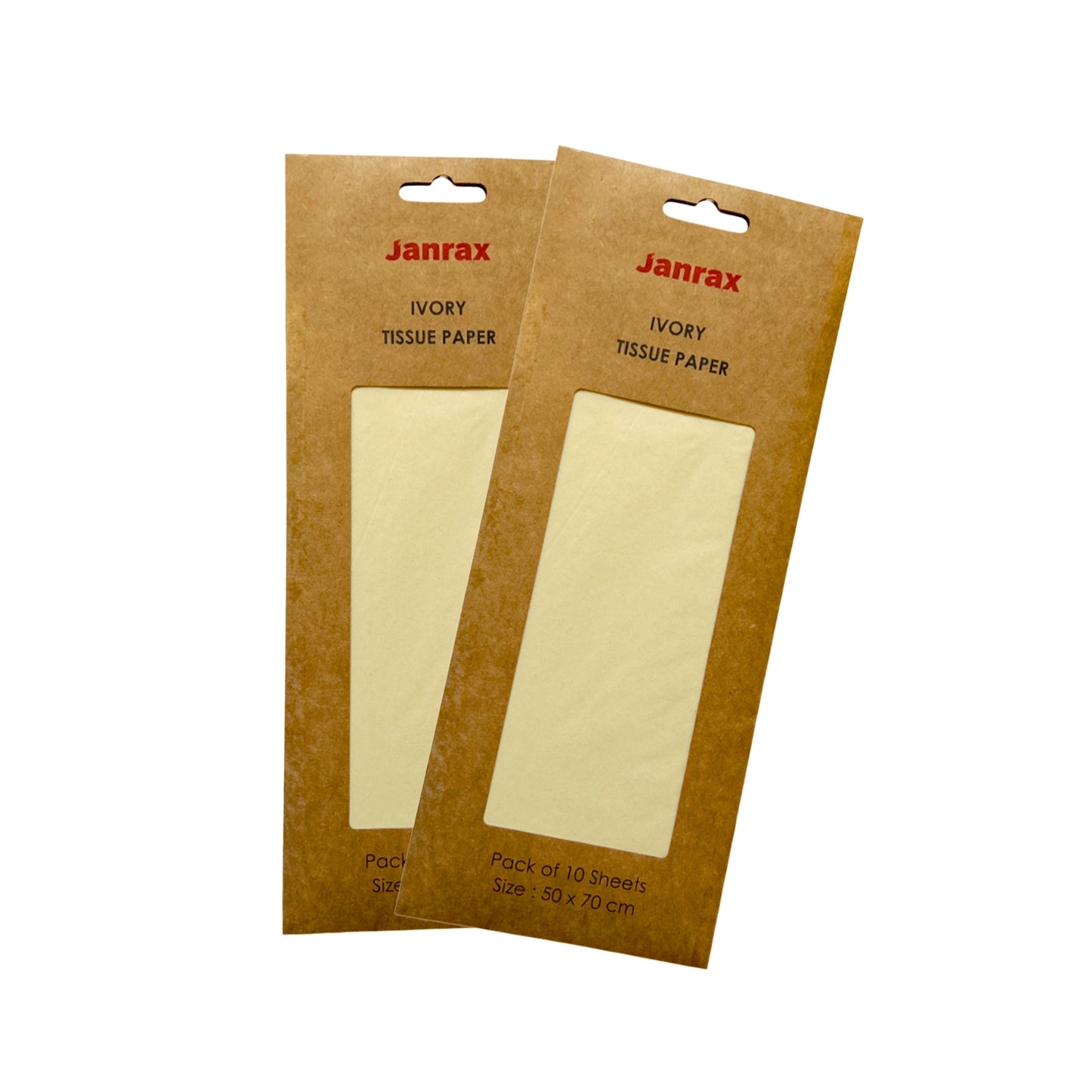 Pack of 800 Ivory Acid Free 50 x 70cm Tissue Paper Sheets