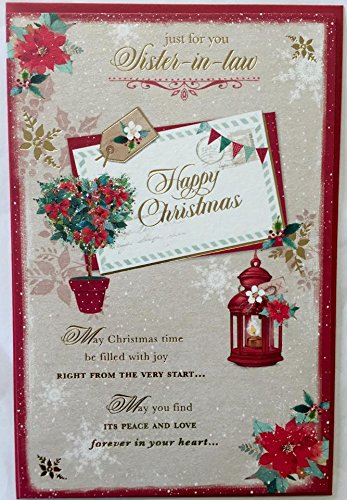 Traditional Sister-In-Law Gold Foiled Verse Christmas Case