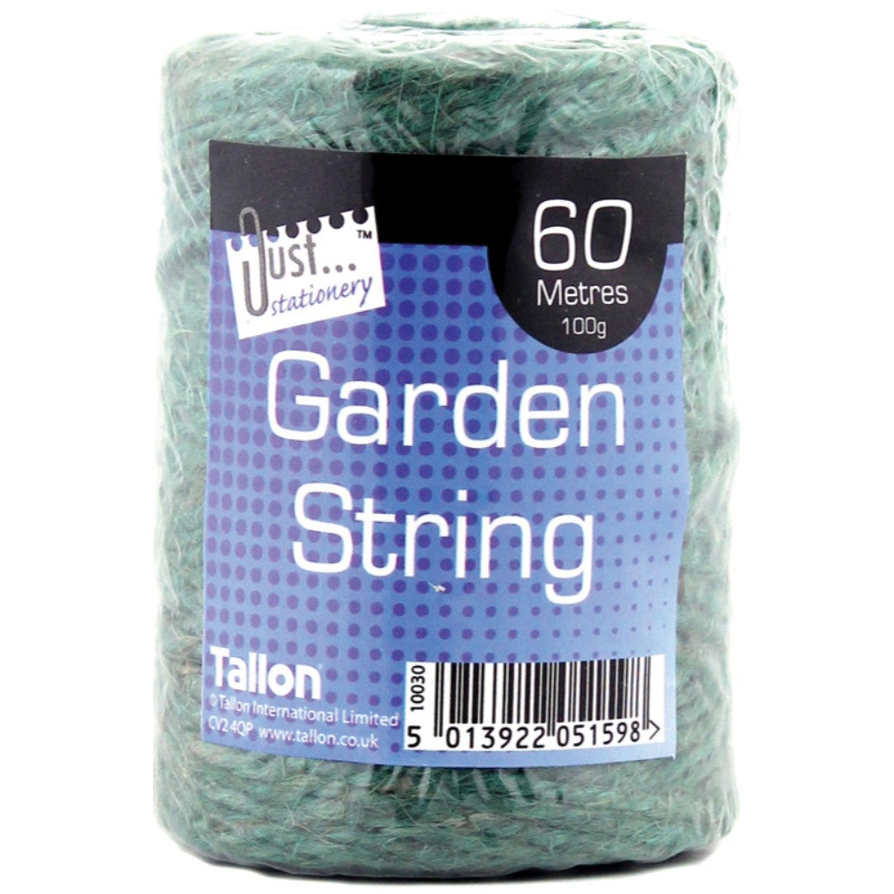 Just Stationery 60m Green Garden String Ball