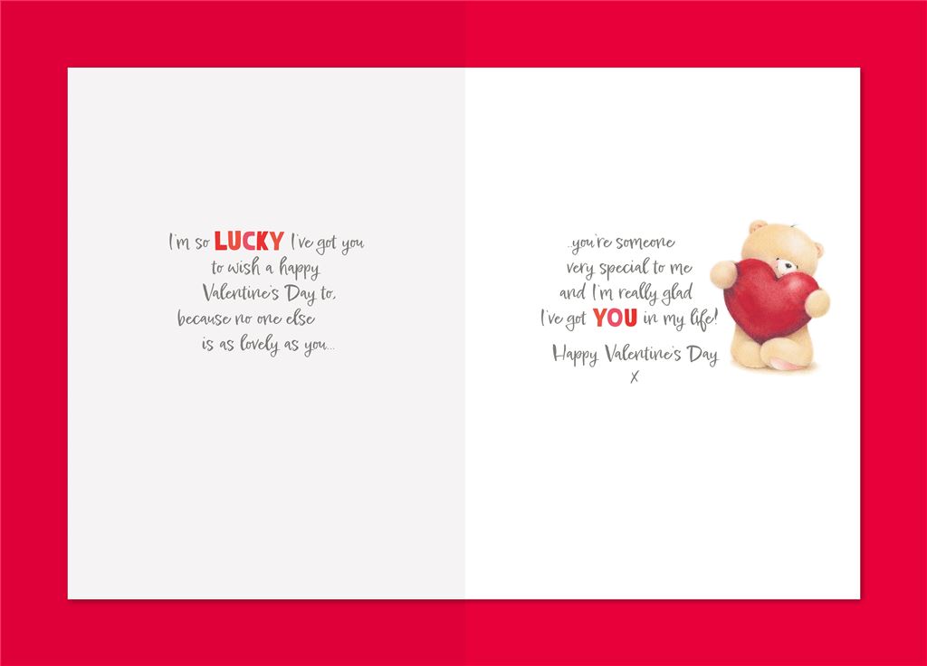 Forever Friends You're Very Special to Me Valentine's Day Card
