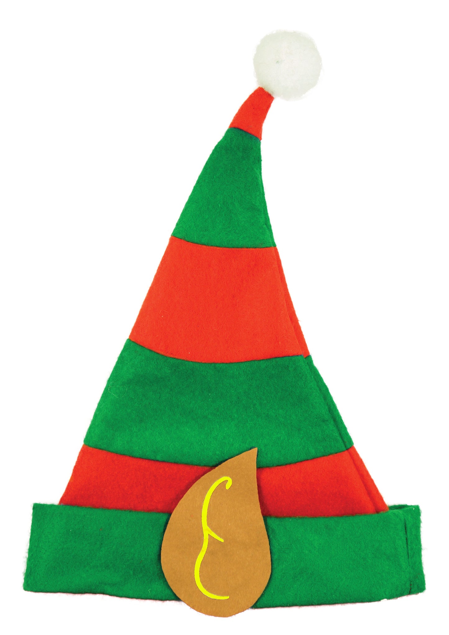 Pack of 6 Christmas Adult Elf Hat with Ears