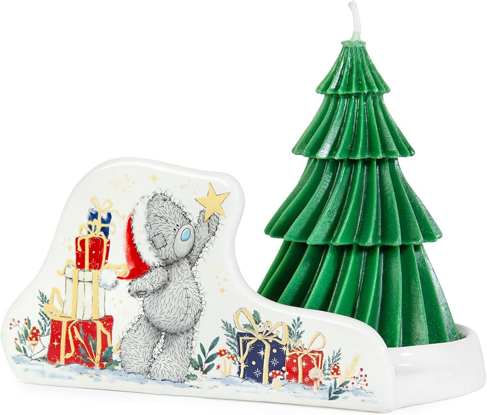 Me to You Tatty Teddy Candle Holder With Tree Candle Official Collection