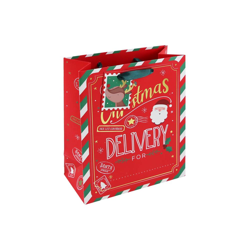 Christmas Delivery Personalised Medium Gift Bag