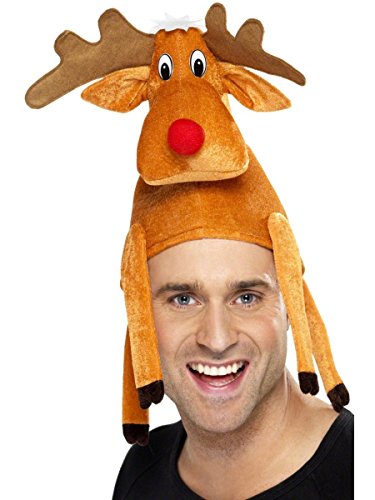 Adult Xmas Reindeer Hat