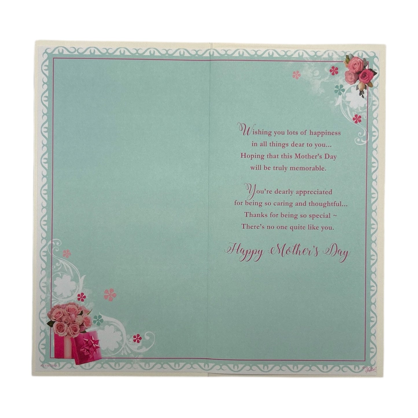 To Someone Special Gifts Design Open Mother's Day Card