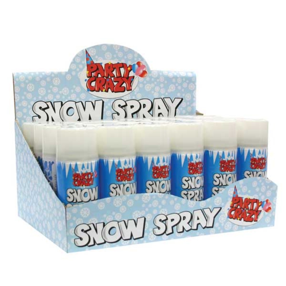 Christmas Decorations White Snow Spray 120ml