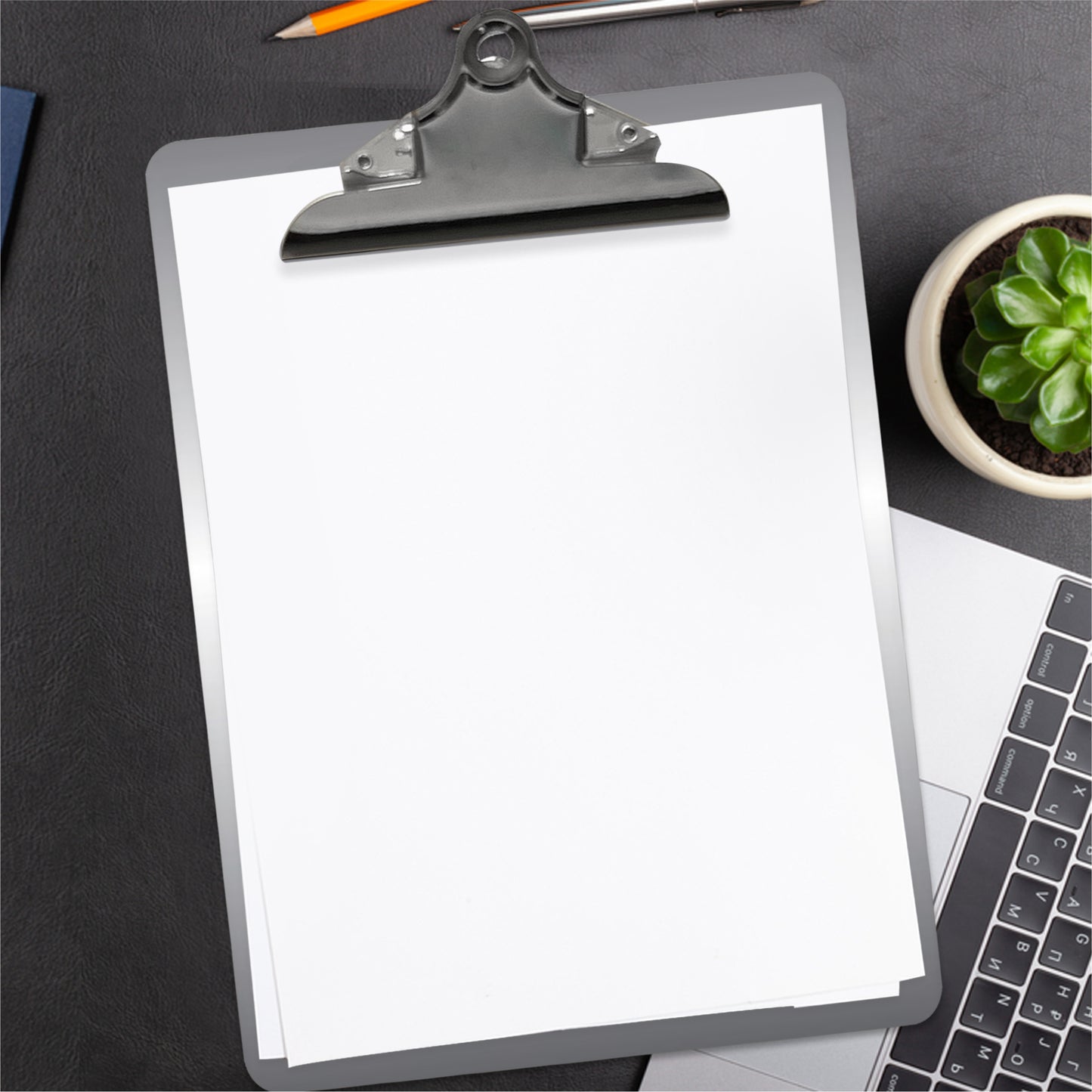 A4 Aluminum Clipboard Butterfly Clip