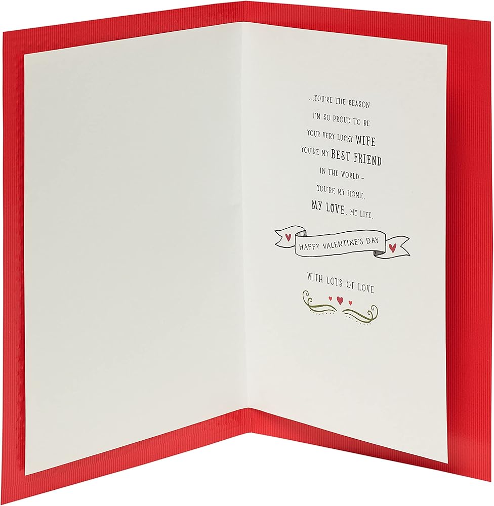 Sweet Rhyme Design My Husband, My Best Friend Valentine's Card