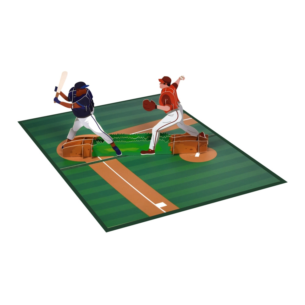 Baseball Field 3D Pop Up Greeting Card