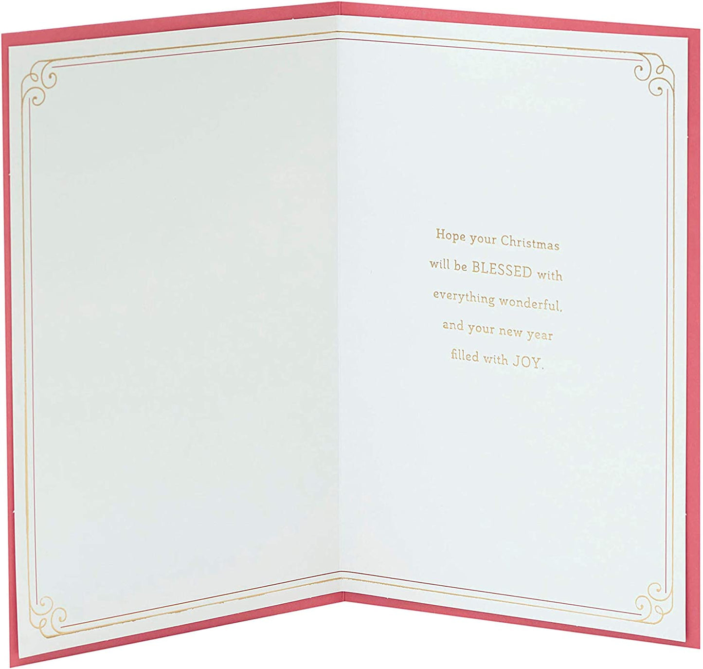 Christmas is a Time for Peace Religious Christmas Card