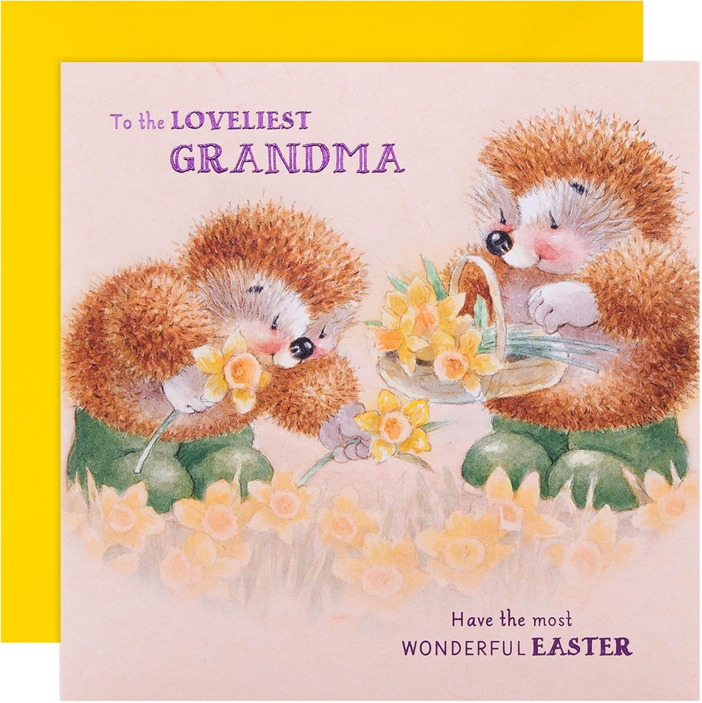 Cute Country Companions Design Grandma Easter Card