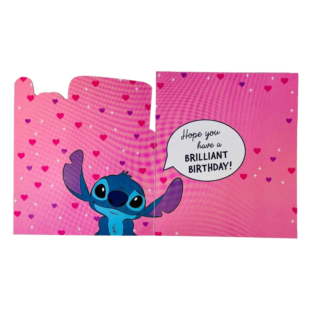 Unique Stitch Design For Girls 5th Birthday Card