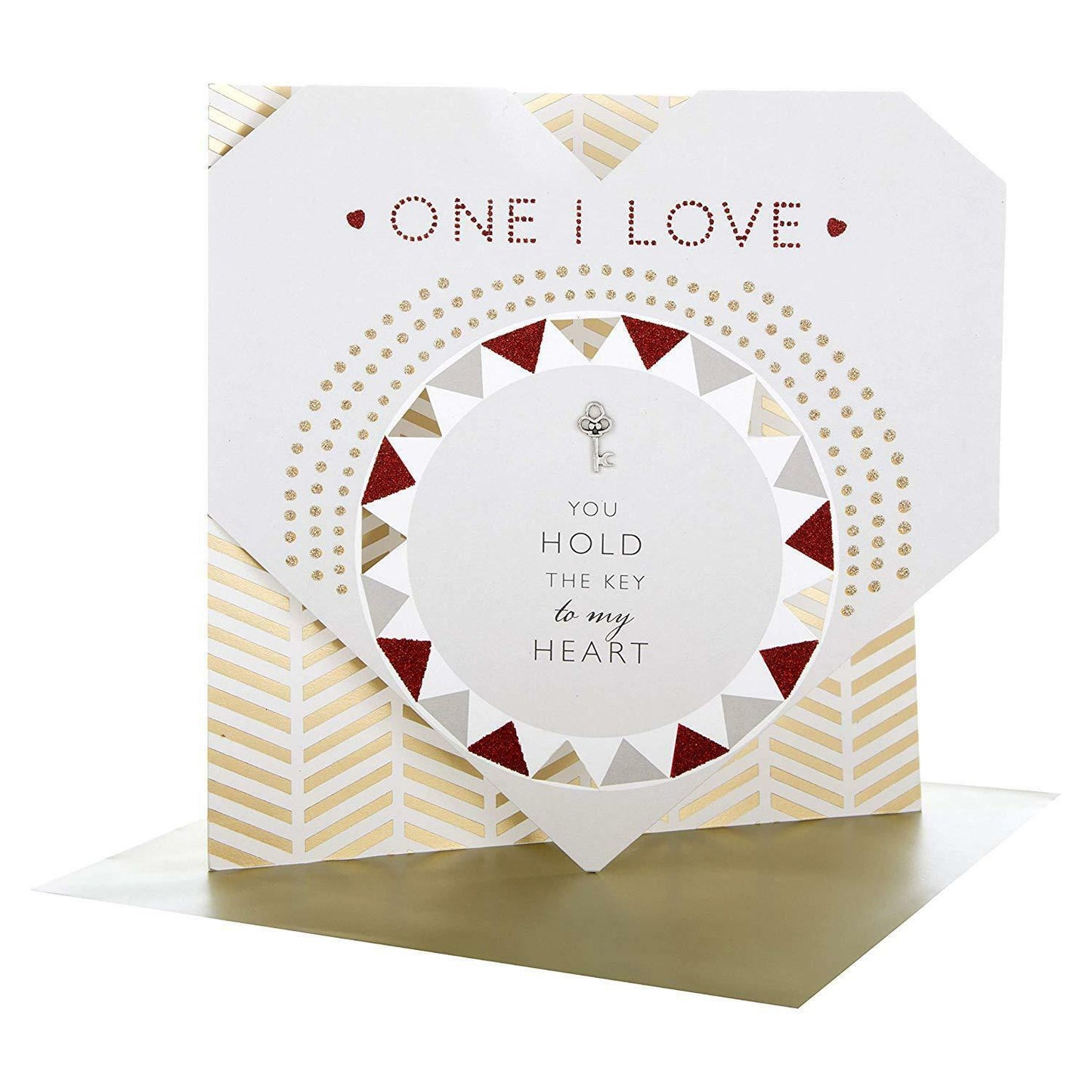 Hallmark Studio One I Love Valentine's Day Card 'Hold The Key'