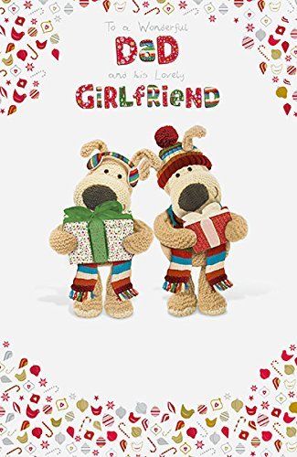 Boofle Dad & His Girlfriend Adorable Christmas Card
