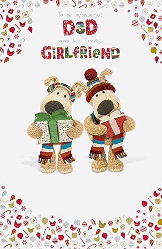 Boofle Dad & His Girlfriend Adorable Christmas Card 