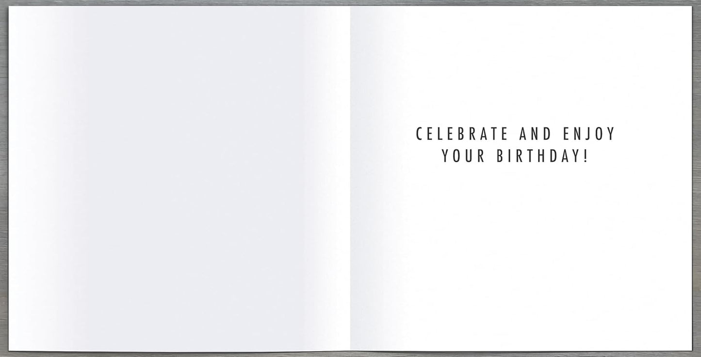 Unique Delicate Dog Party Design Birthday Card