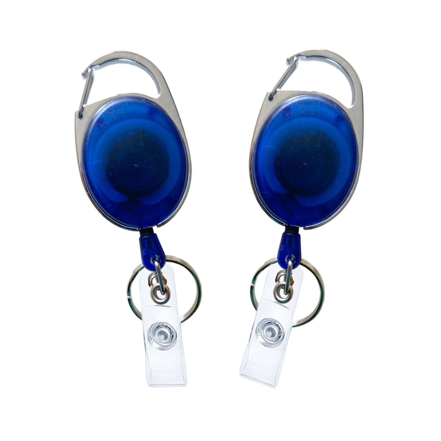 Blue Key Reel ID Card Badge Holder