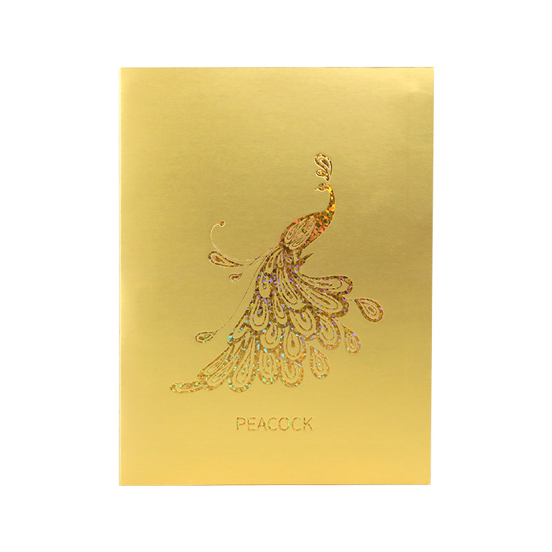 Peacock Majesty 3D Pop Up Greeting Card