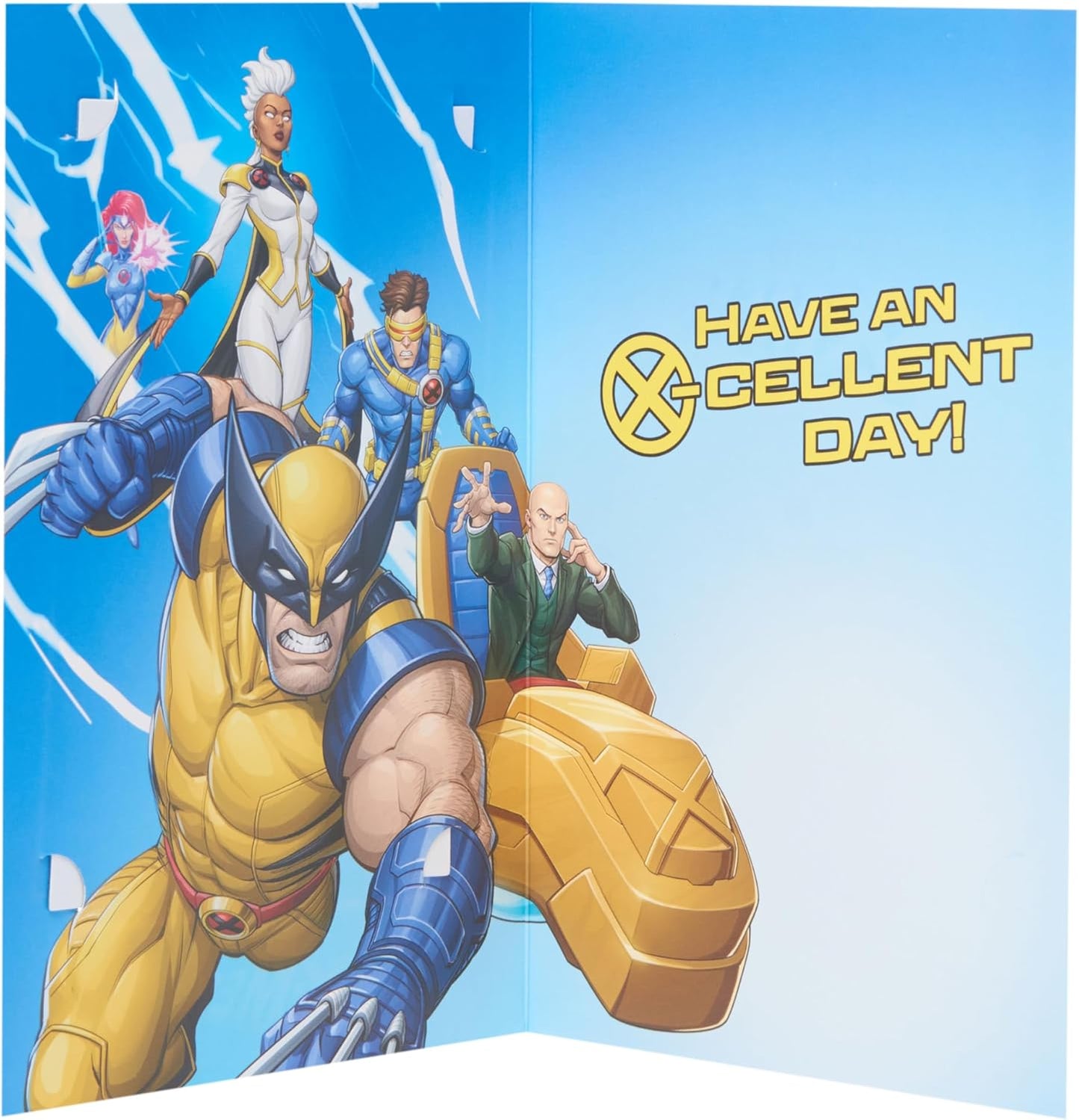 Marvel X-Men 3D Keepsake Design Birthday Card