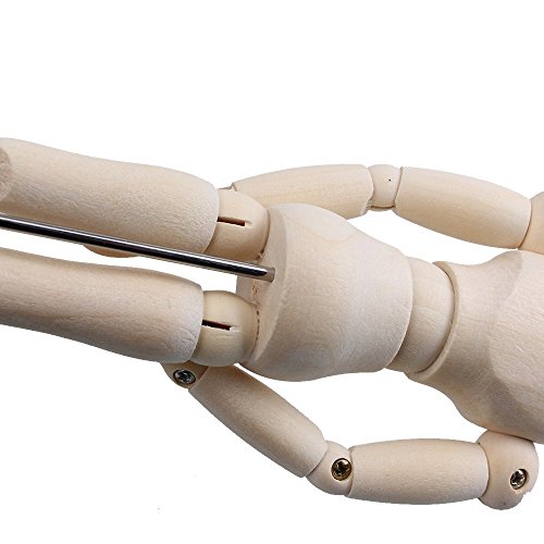 3 x Assorted Size Artists Wooden Manikin Movable Limbs Human Joints Manikins Manakin Mannequin